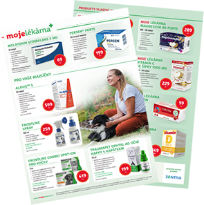 akční leták - lékárna Hodonín